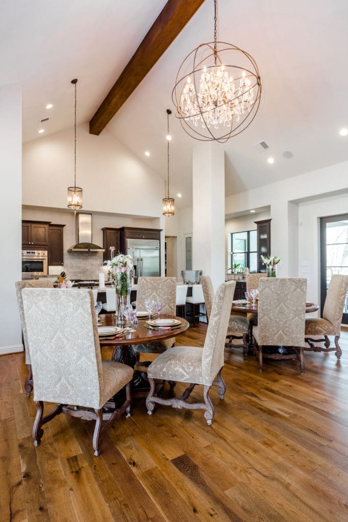Dining is a daily experience, so why not make your culinary headquarters elegant and welcoming?