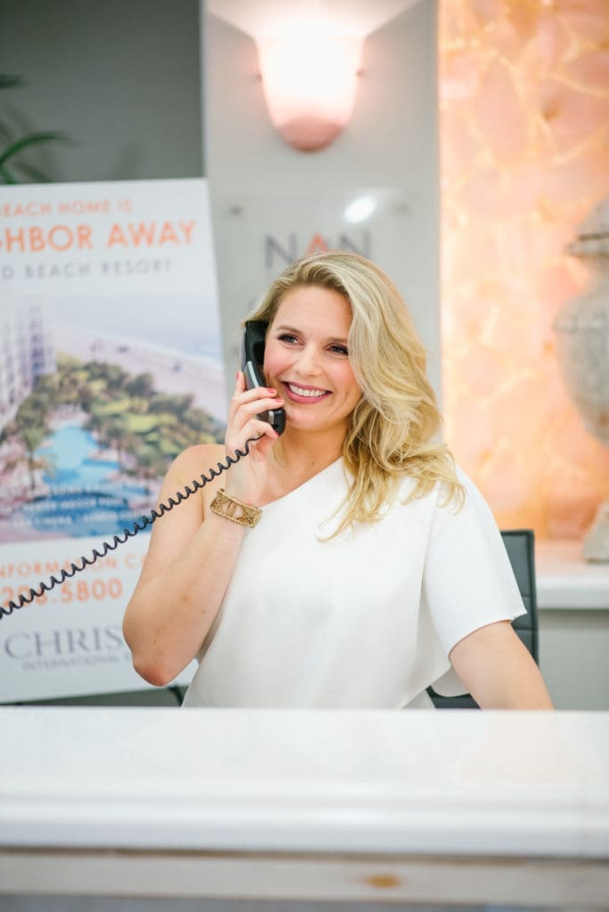 Courtney Sapio is a member of the Nan and Company Galveston team.