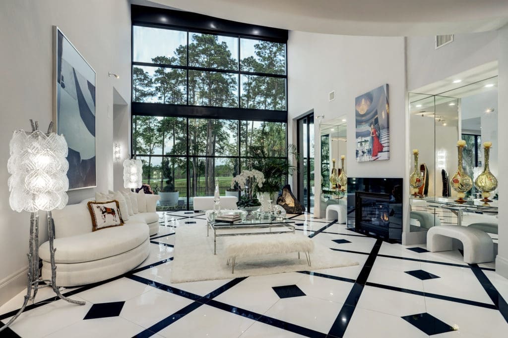 Earnest money and contracts are signed, sealed and delivered on the mansion at 47 Grand Regency which boasts a 3,000 square foot closet aka she-cave.