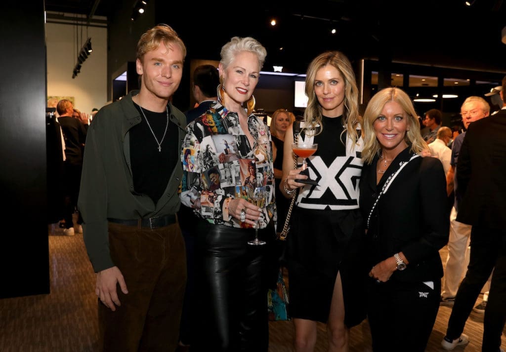 Ian Malone, Jan Strimple, Anna Rawson, and Renee Parsons (Photo by Rick Kern/Getty Images for PXG)