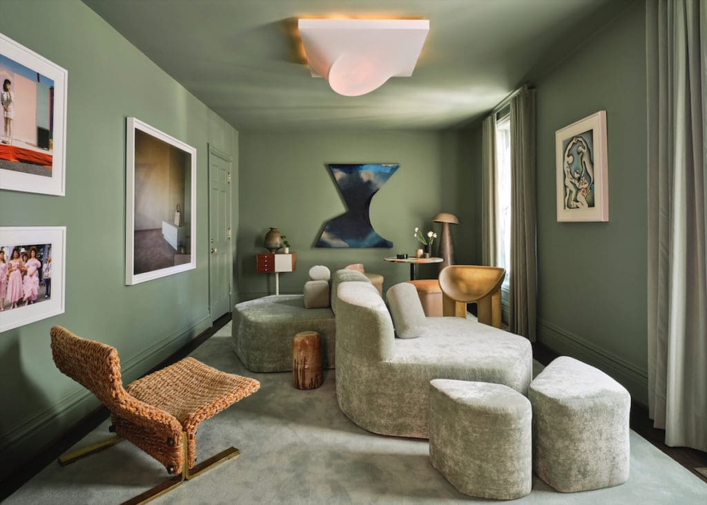 An ethereal studio by Studio Michael Hilal (Photo by Stephen Karlisch)
