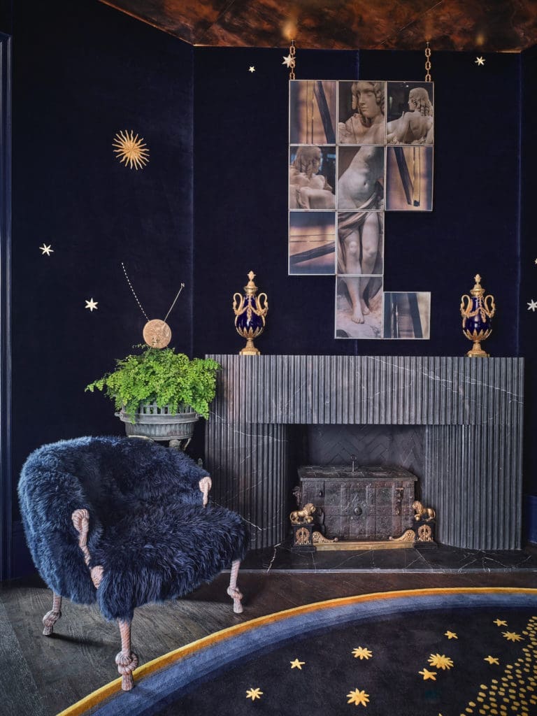A celestial study by Ken Fulk Inc. (Photo by Stephen Karlisch)