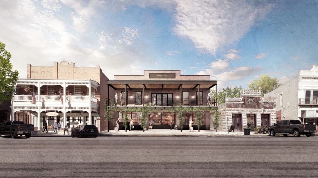 Fredericksburg is Getting a Showcase New Hotel That Embraces Historic Preservation and Its Pioneer Roots