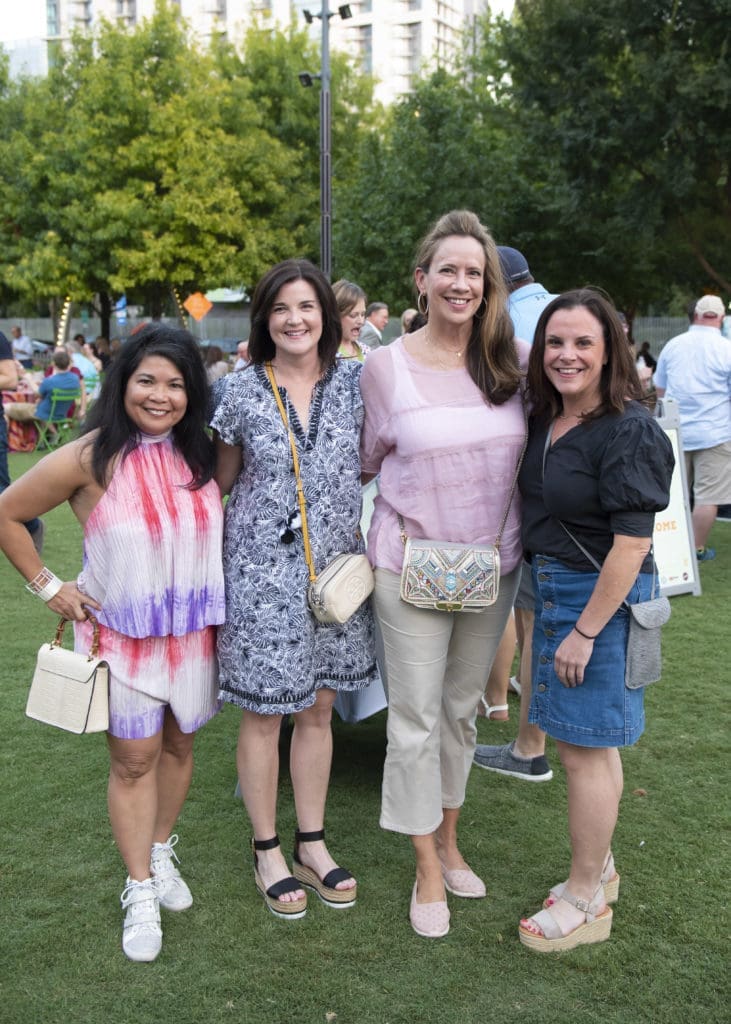 Nancy Gopez, Amy Camp, JB Hayes, Jennifer Burns (Photo by Tamytha Cameron)