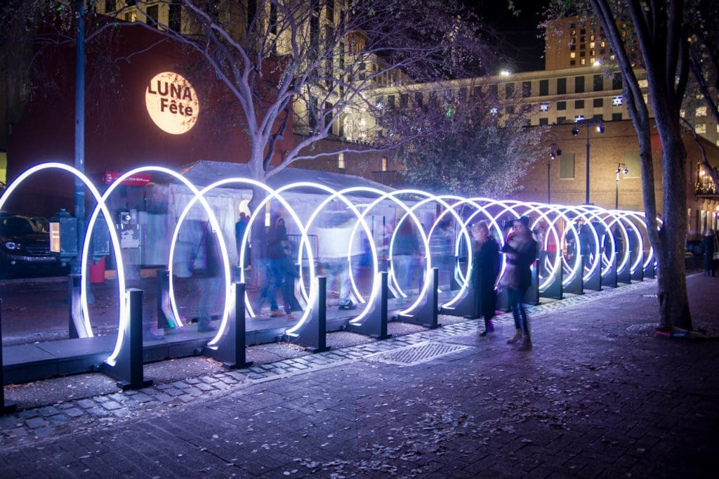 "Passage" was created by Serge Maheu in Montreal, Canada.