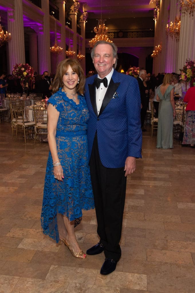 Vicki West & Ralph Burch at the Houston Symphony Opening Night Concert & Dinner at The Corinthian. (Photo by Wilson Parish)