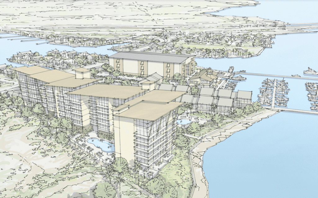 The Residences at Tiki Island features walkable or golf cart access to the marina and boathouse, plus a host of other luxury amenities.