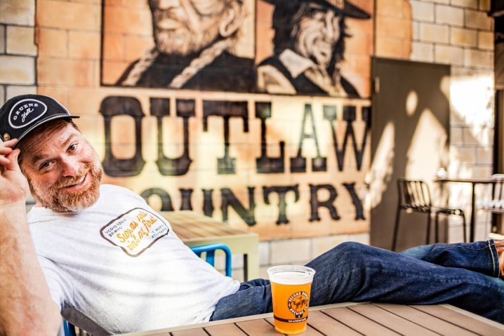 Owner Jason Boso gets ready to rodeo at his new Second Rodeo Brewing.