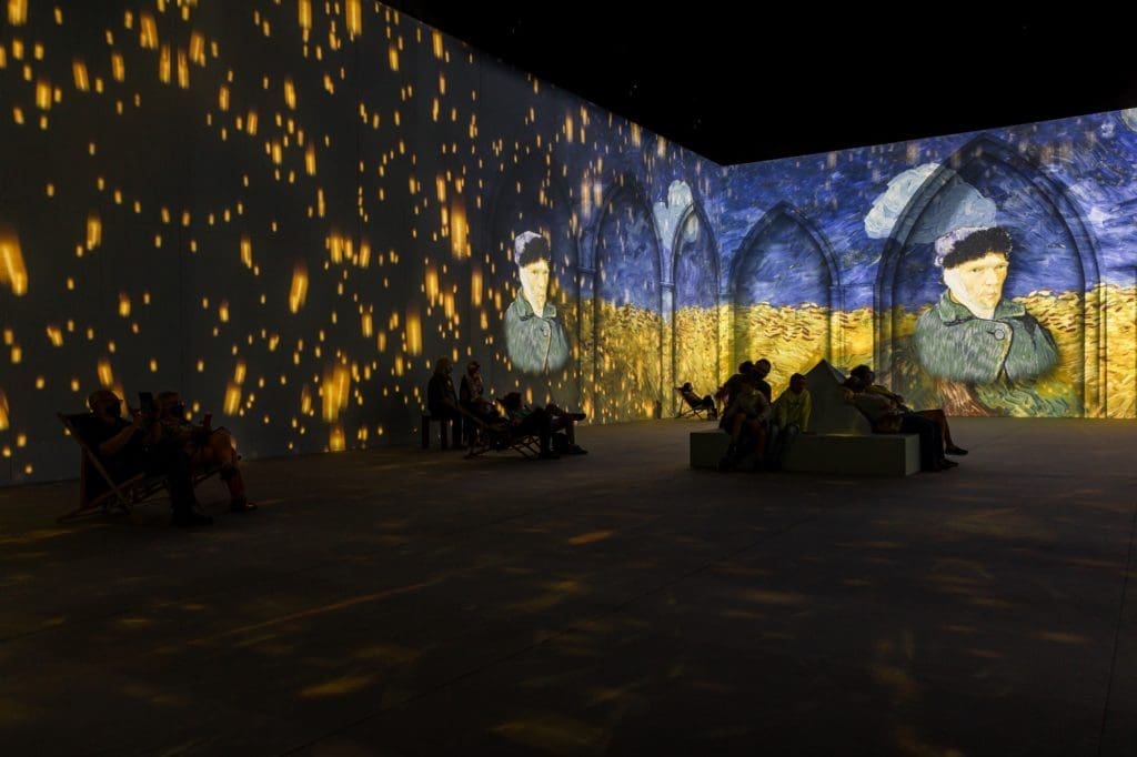 The exhibition's creators wanted a "Zen" experience for viewers.