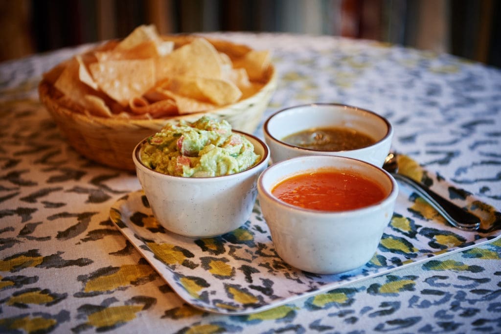 A Mexican feast prepared by Javier's  (Photo by Jonathan Zizzo)