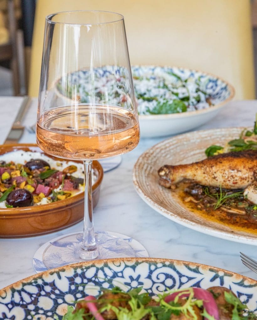 Anise boasts a massive wine list with varying pour sizes.