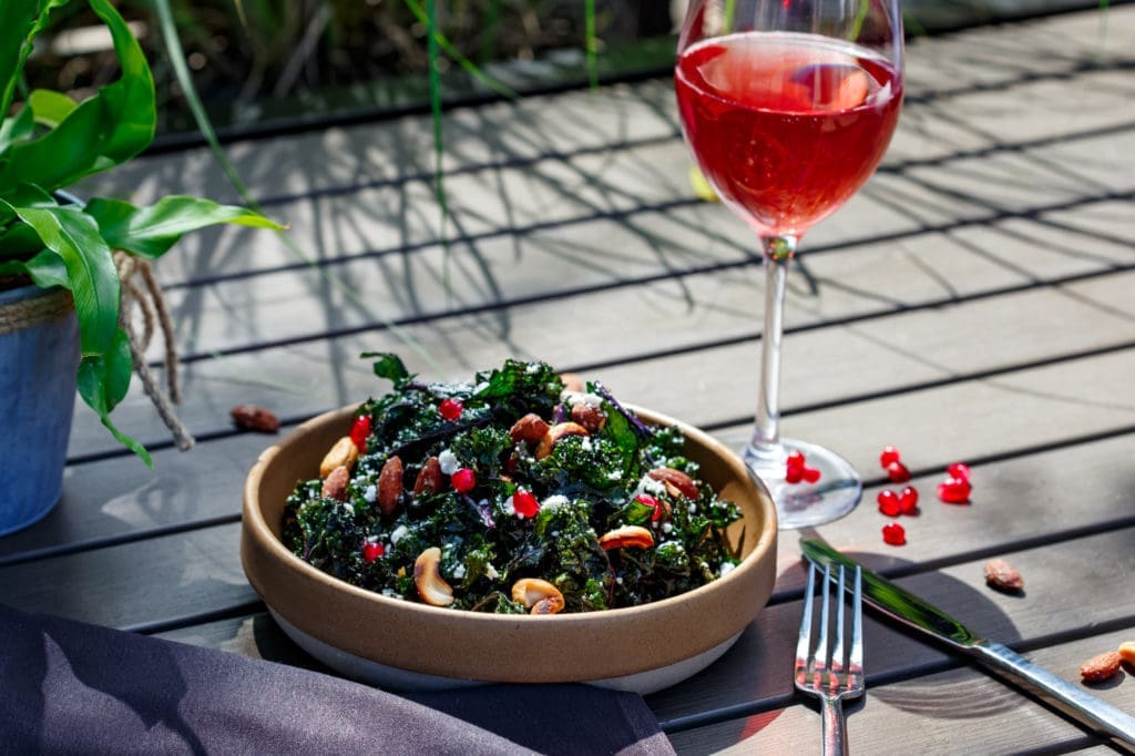 Dishes at The Niku Bar include Uni & Kobe Beef Sashimi, Beef Yakiniku Tortilla Pizza, Crab Ceviche, and more.