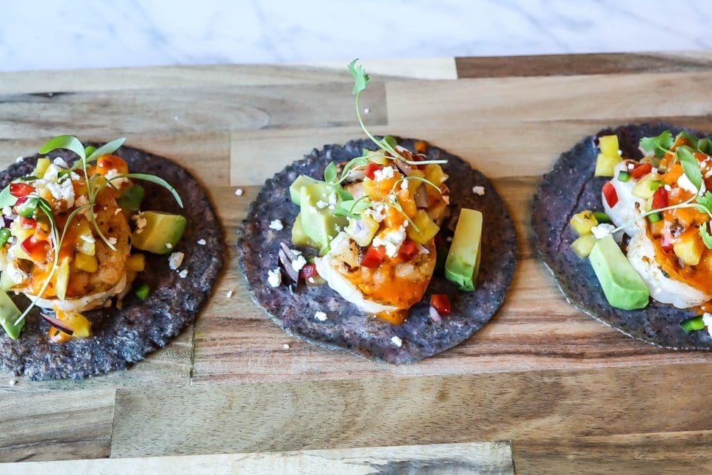 You'll also find shrimp tacos on the new Ascension evening menu.