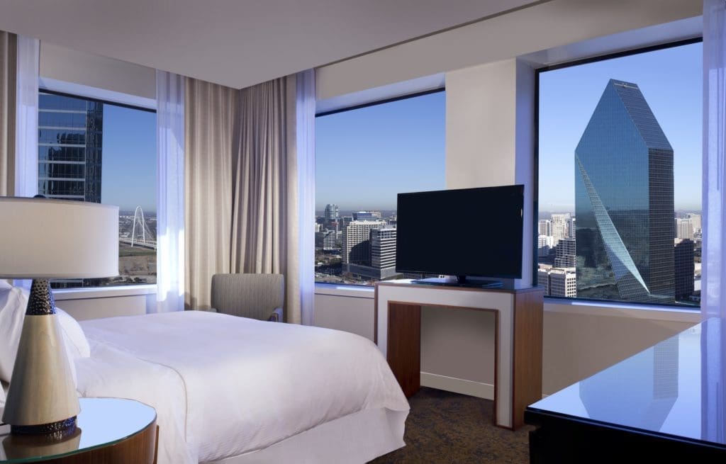 The Trinity Suite Bedroom at Westin Hotel Downtown