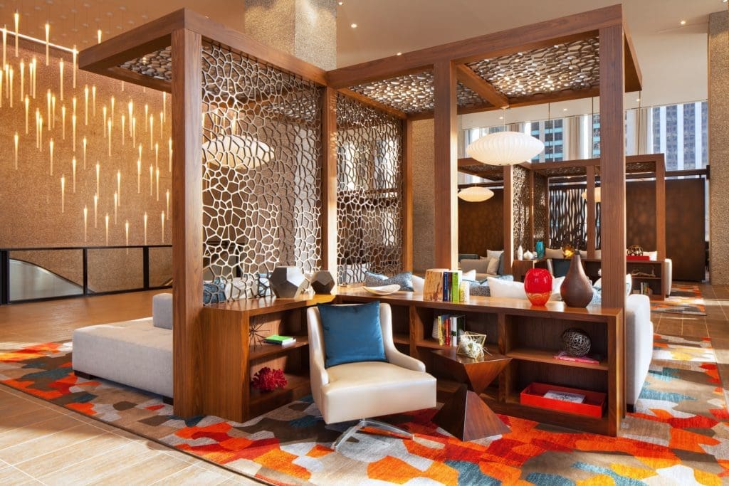 This is what you'll see upon entering Westin Hotel Downtown.