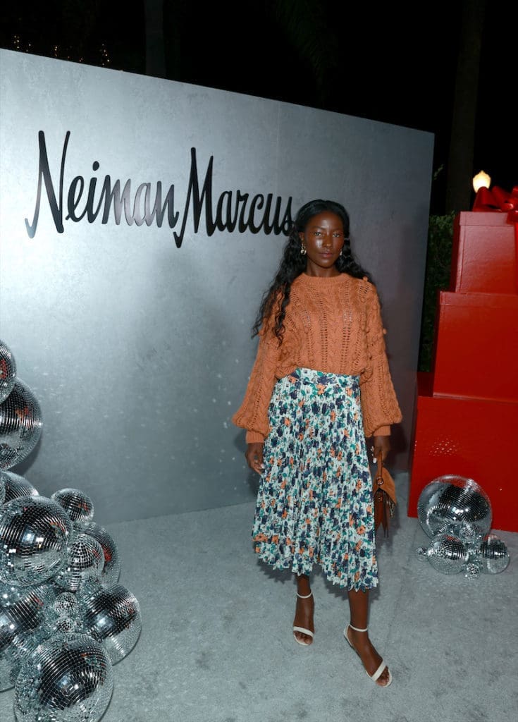 Deddeh Howard attends the Neiman Marcus Holiday Debut & Fantasy Gifts Launch Event. (Photo by Stefanie Keenan/Getty Images for Neiman Marcus)