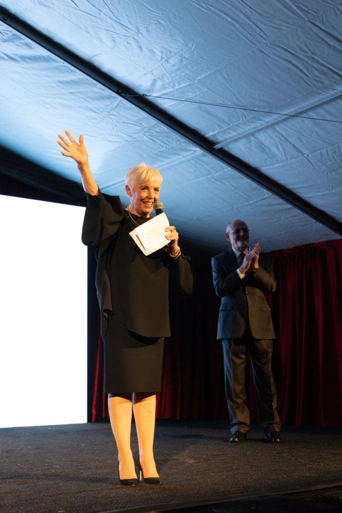 The University of Houston Gerald D. Hines College of Architecture and Design Dean Patricia Oliver at the college's 75th anniversary gala (Photo by Daniel Ortiz)