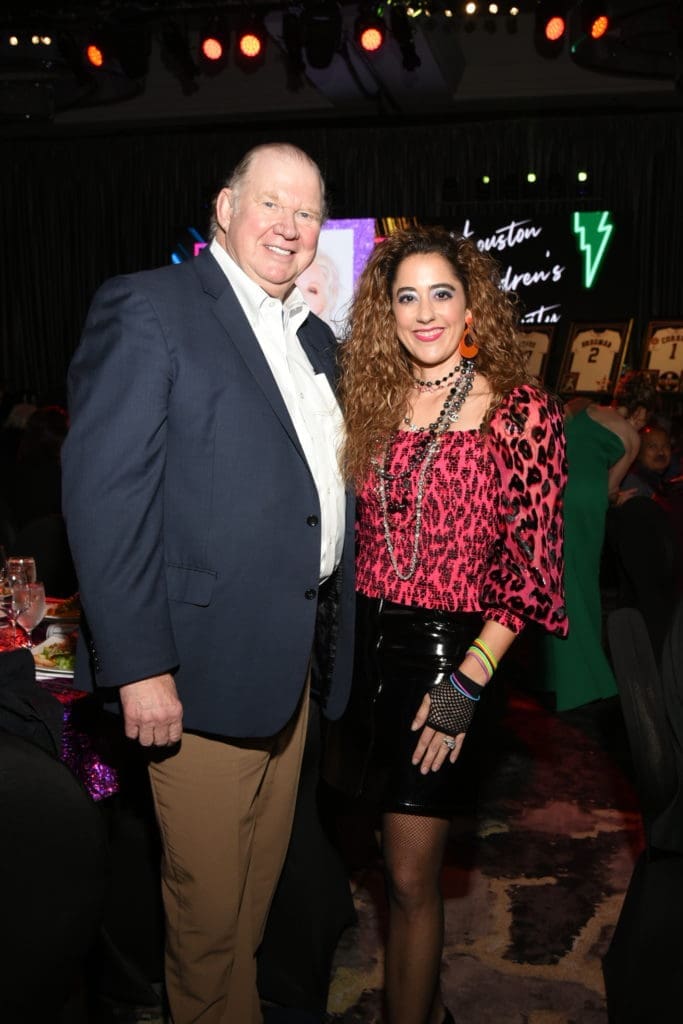 Paul & Kristina Somerville at the Houston Children's Charity gala. (Photo by Gary Maltz, Alexander's Fine Portrait Design)