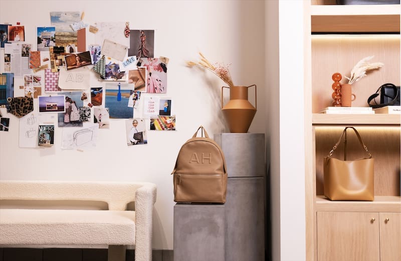 A touch of inspiration for the Dallas-based brand.  (Photo by Justin Clemons)