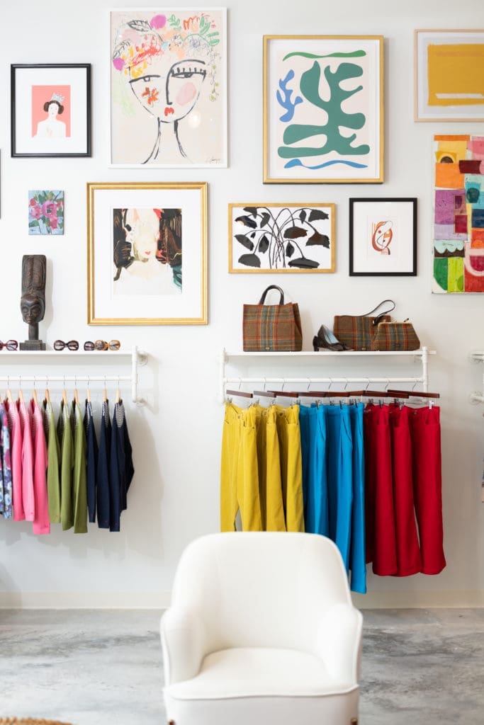 The Frances Valentine boutique in River Oaks District (Photo by Daniel Ortiz)