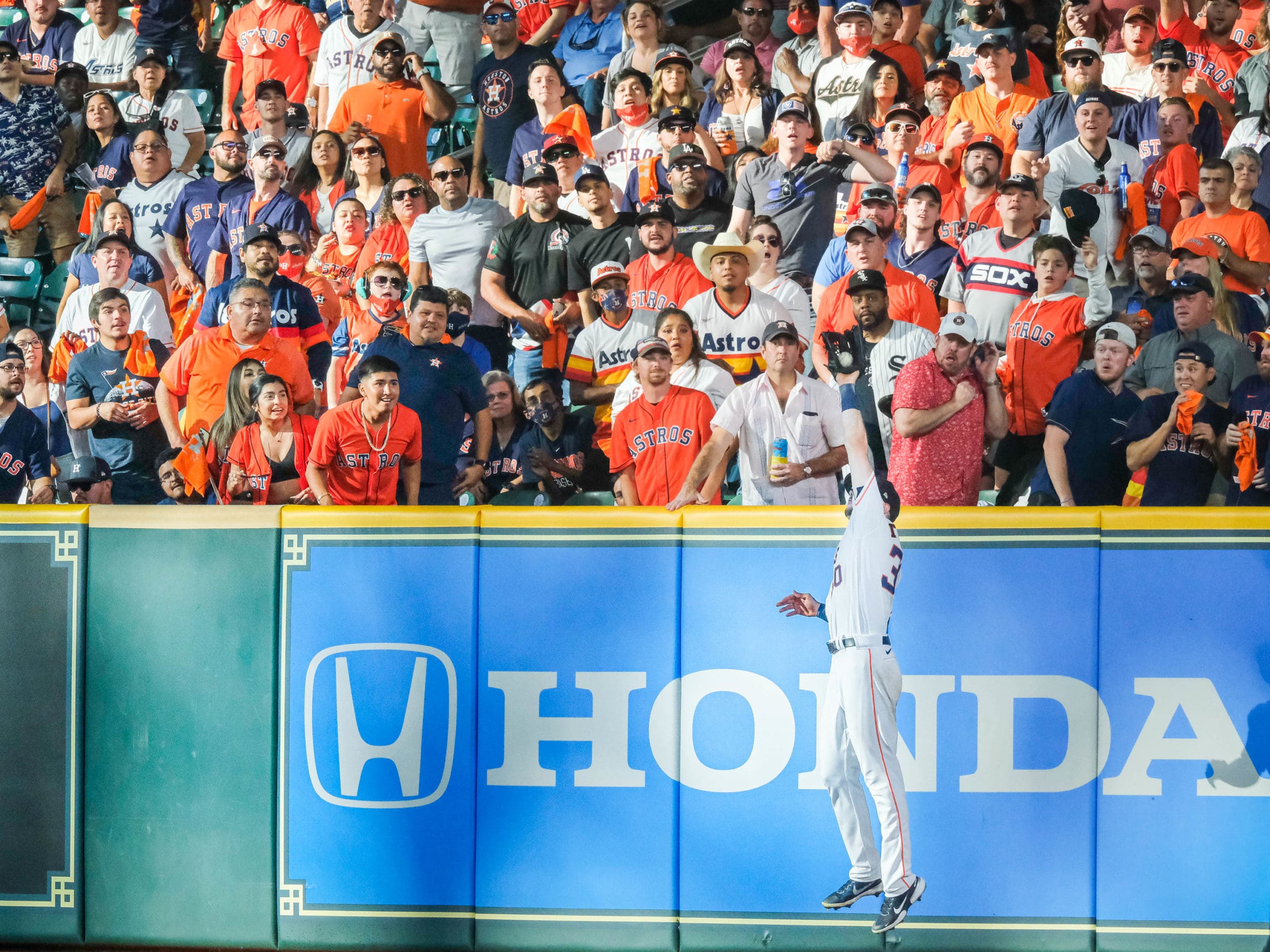 The Houston Astros defeated the Chicago White Sox 6-1 behind the pitching of Lance McCullers with a home runs from Yordan Alvarez during the opening game of the American League Division Series