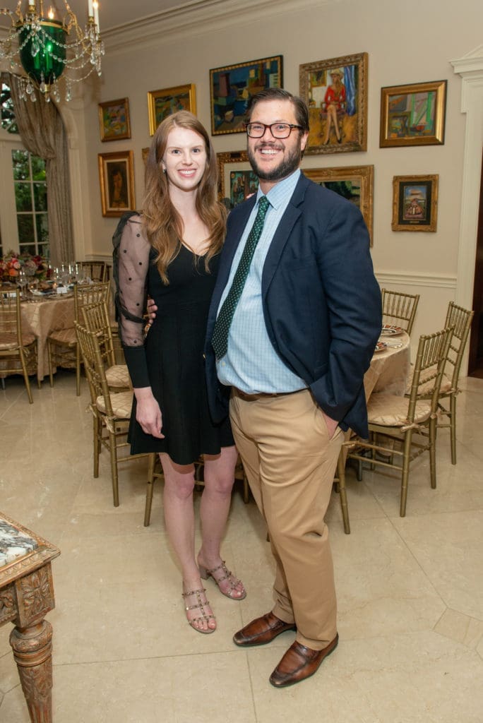 Anneliese Schmid & David Eads at The American Hospital of Paris Foundation dinner. (Photo by Jacob Power)