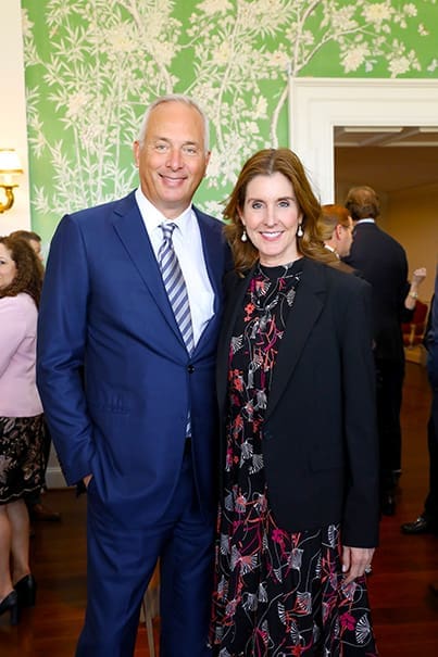Bobby & Phoebe Tudor at the 14th annual Men of Distinction luncheon.
 (Photo by Priscilla Dickson)