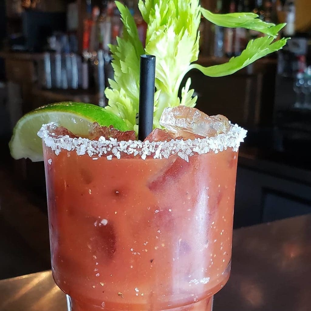 Bloody Mary for brunch at Cat City Grill. 