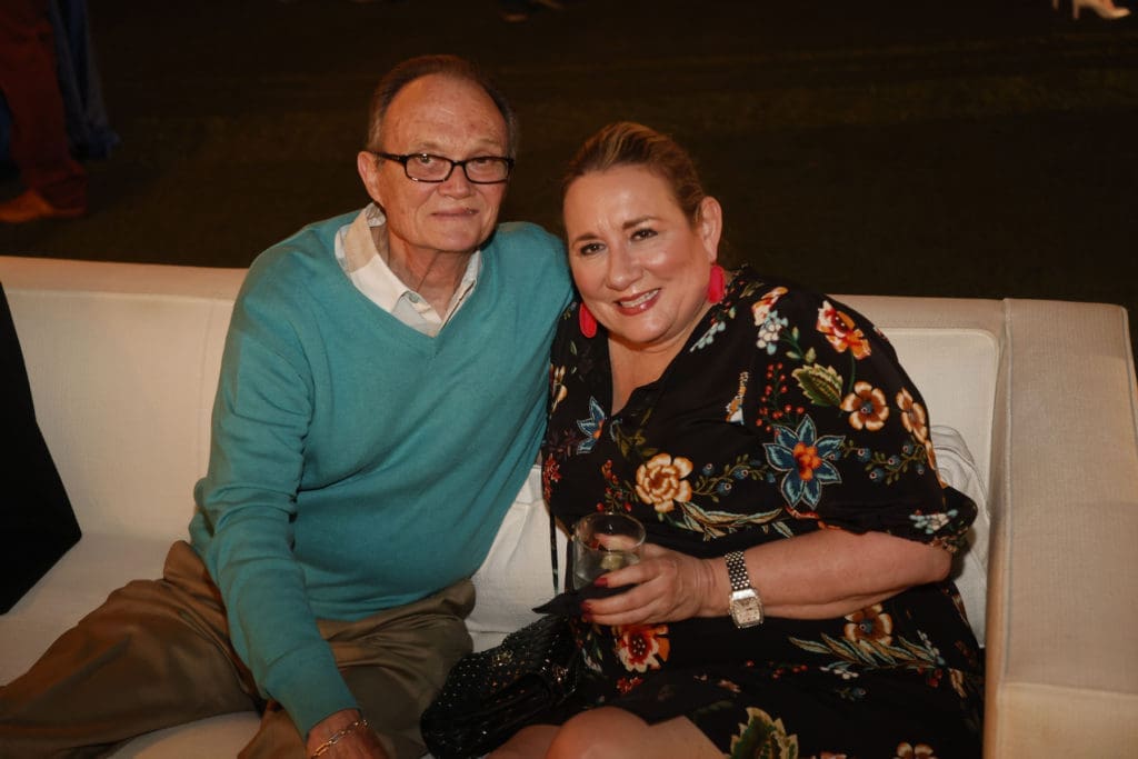 Larry Greenhaw and Stacey Wiggins. (Photo by Michael Ainsworth)