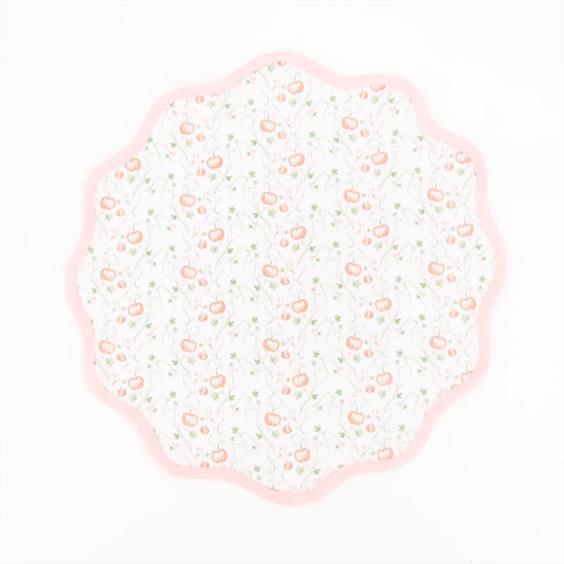Scalloped Circle Placemat | Dondolo x Fenwick Fields, $28.00