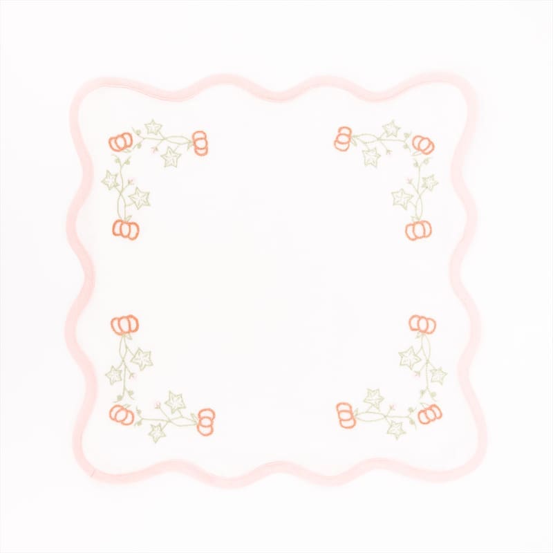 Scalloped Square Placemat | Dondolo x Fenwick Fields, $38.00