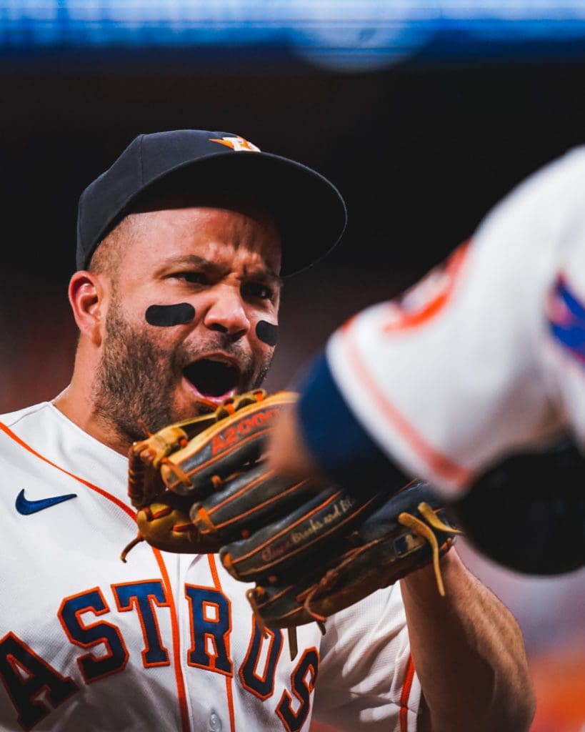 To say the Astros were fired up for this one is a bit of an understatement. (@astros)
