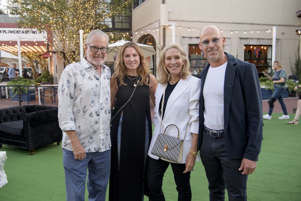 Howard Rachofsky, Lisa Runyon, Cindy Rachofsky, John Runyon  (Photo by Bruno, Snap the Picture)