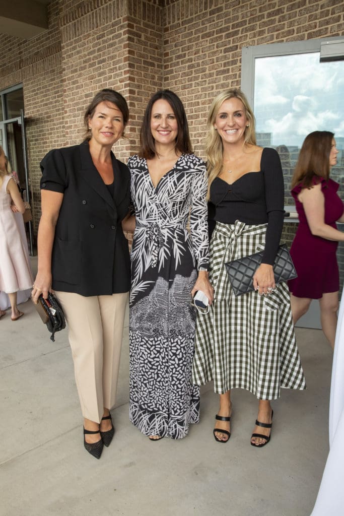 Jessica Phifer, Kate Stukenberg, Laura Pojar at the Arms Wide Adoption Services luncheon. (Photo by Jenny Antill Clifton)