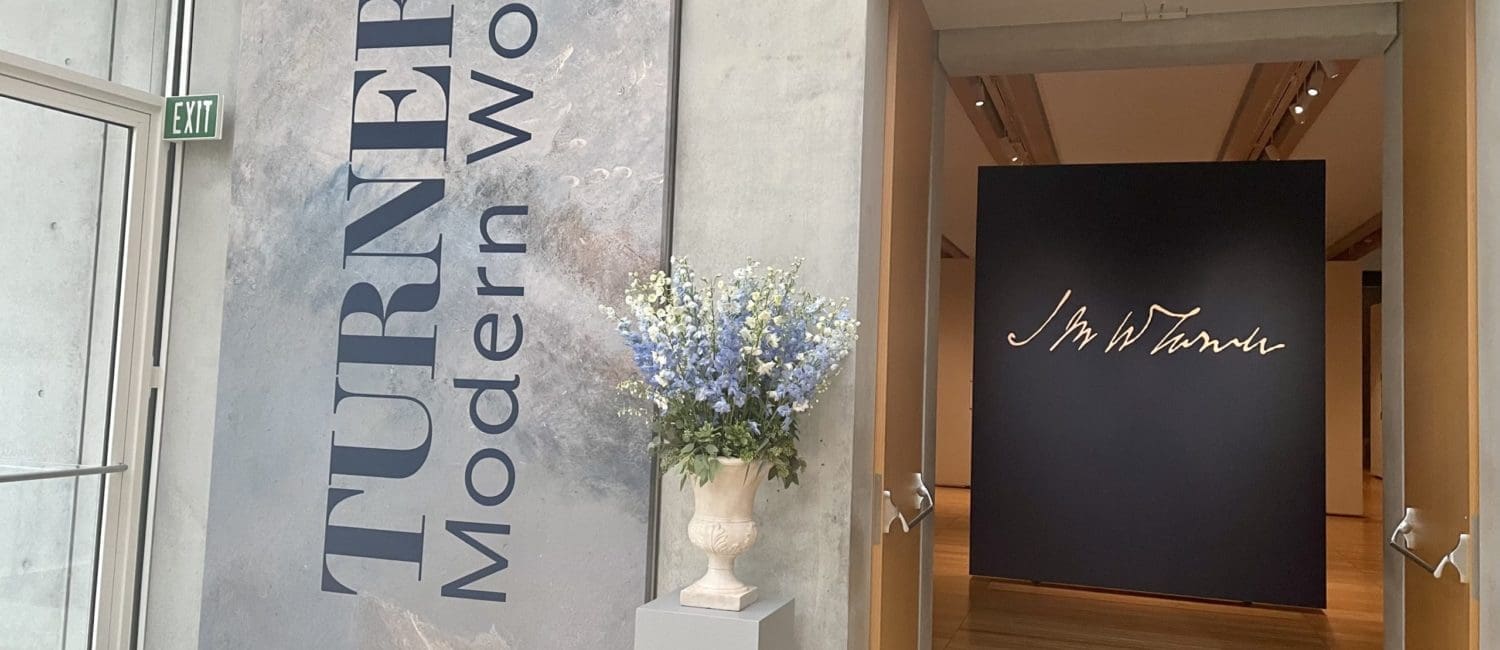 Kimbell – J.M.W. Turner – Entrance to the newest Kimbell exhibit