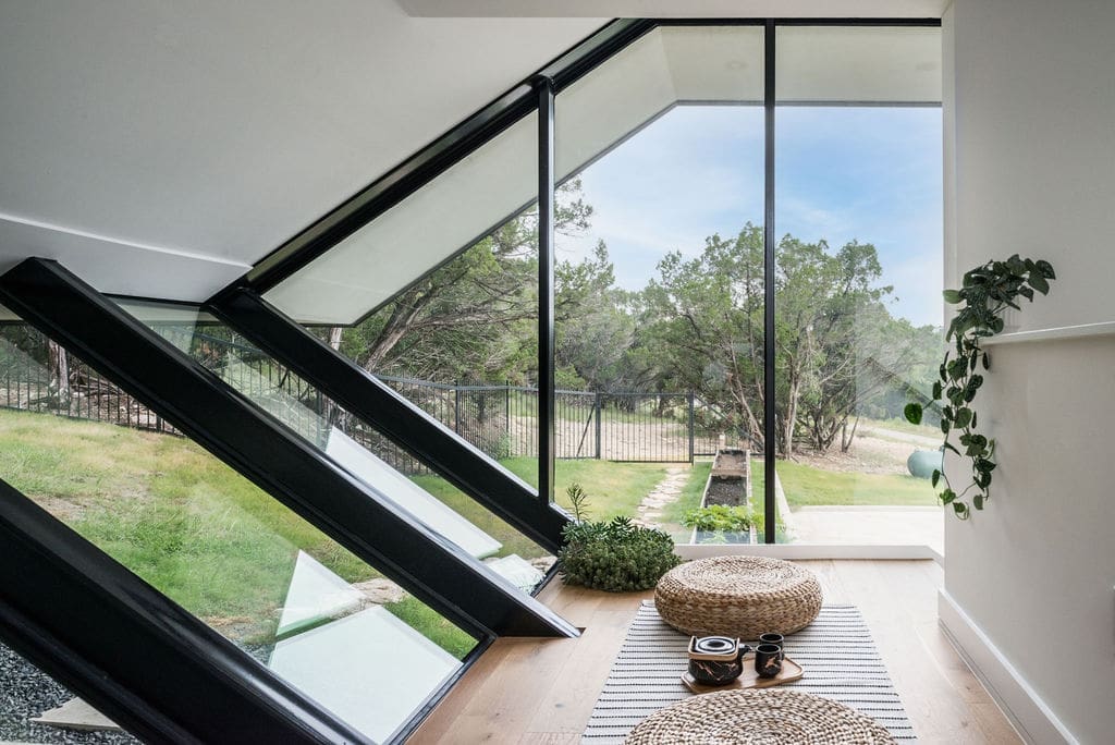 The Lean On Me House was designed by North Arrow Studio. (Photo by Tobin Davies Photography)
