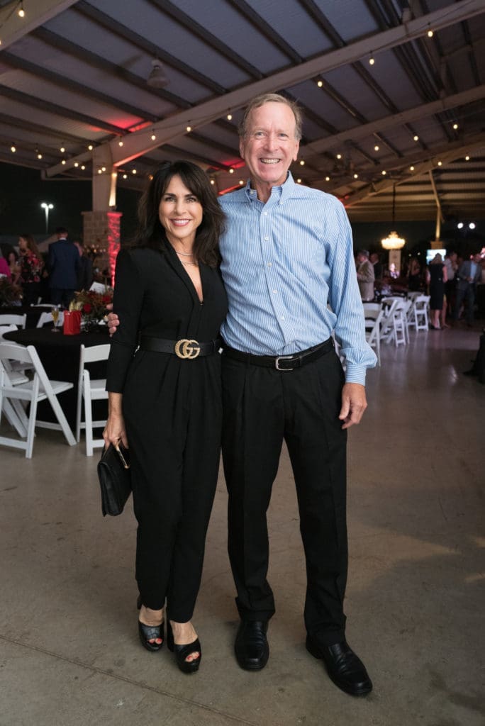 Maria & Neil Bush at the 'All in for the House' gala benefitting the Ronald McDonald House at the Bayou City Events Center (Photo by Daniel Ortiz)