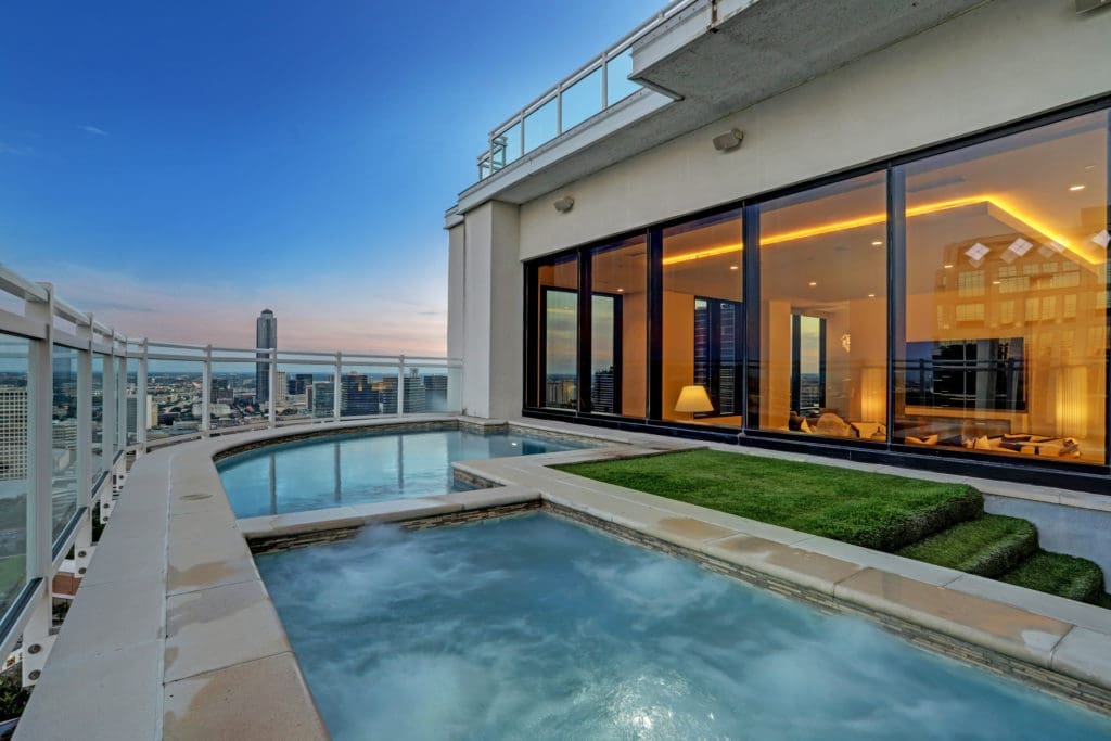 This $7.9 Million Houston Penthouse is Manhattan Skyscraper Worthy — Private Pool and Steam Room Perks Included