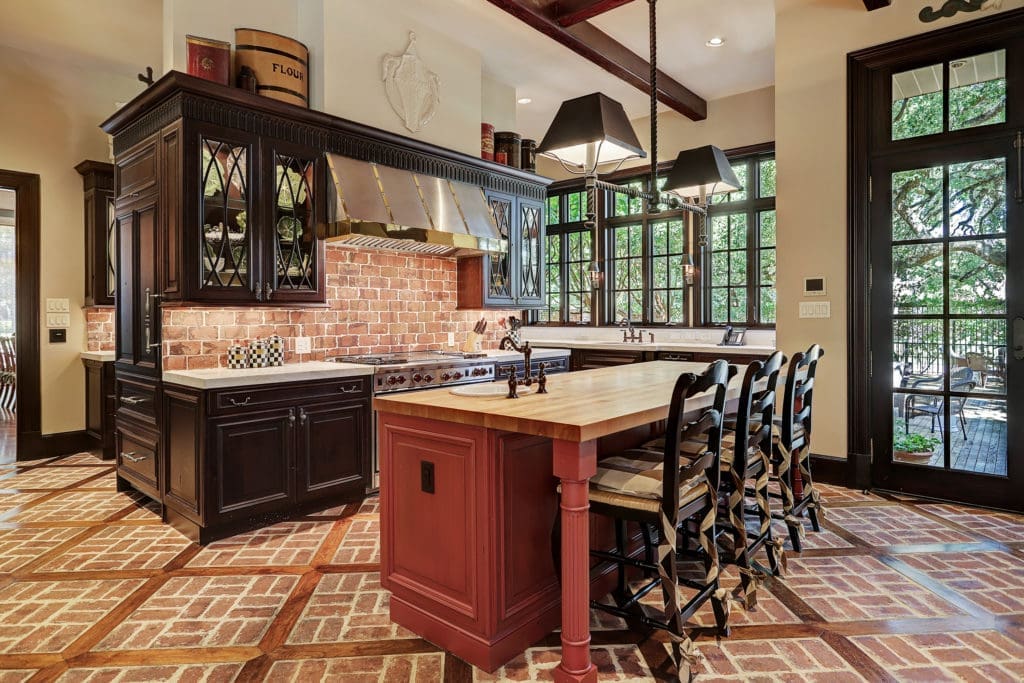 The 12,900 square foot mansion on River Oaks Boulevard, listed with Laura Sweeney of Compass, is priced at $17.5 million.