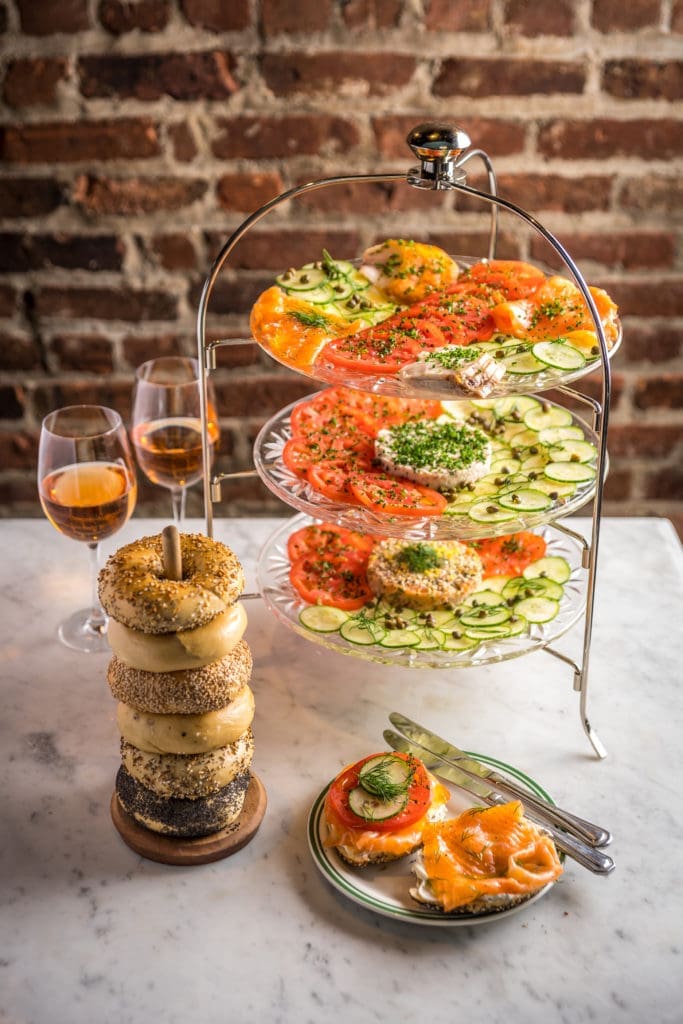 Sadelle's famous salmon tower and bagels coming to Highland Park Village later this year.
