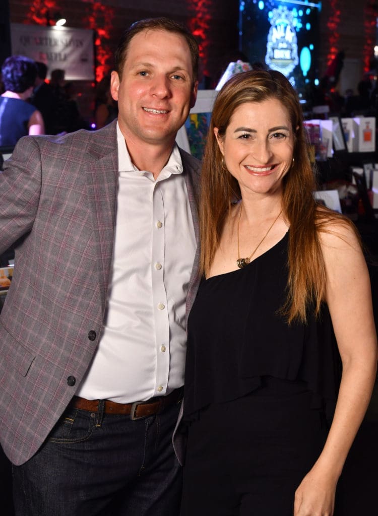 Suzanne & Mark Clevenger at the 'All in for the House' gala benefitting the Ronald McDonald House at the Bayou City Events Center (Dave Rossman photo)