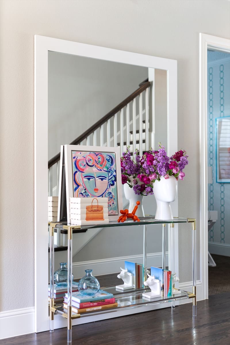 how to style an entryway