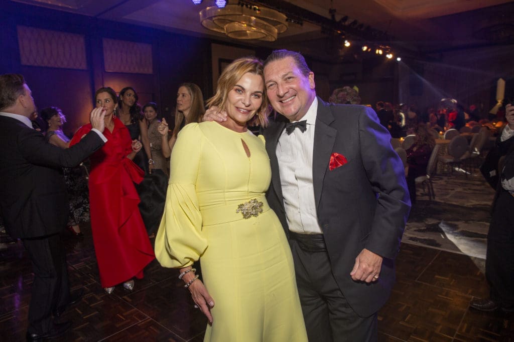 Micheline & Dr. German Newall at the Rothko Chapel 50th anniversary celebration.   (Photo by Jenny Antill Clifton)