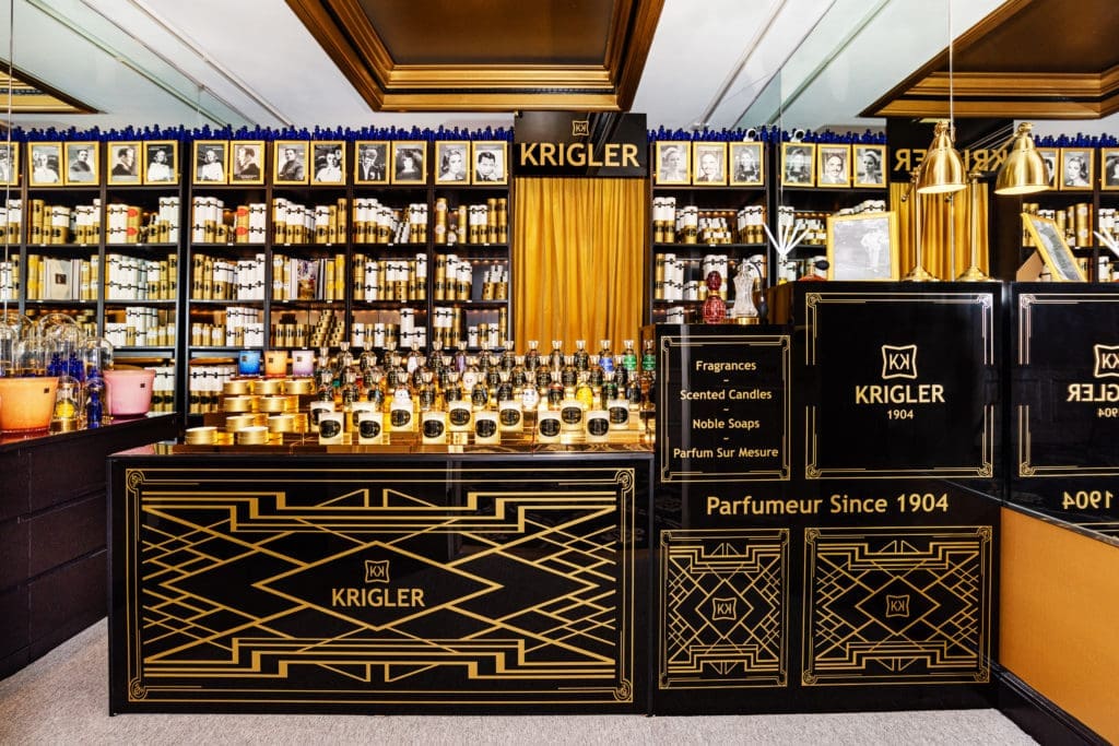 The Krigler boutique in the Ritz Carlton in San Francisco.