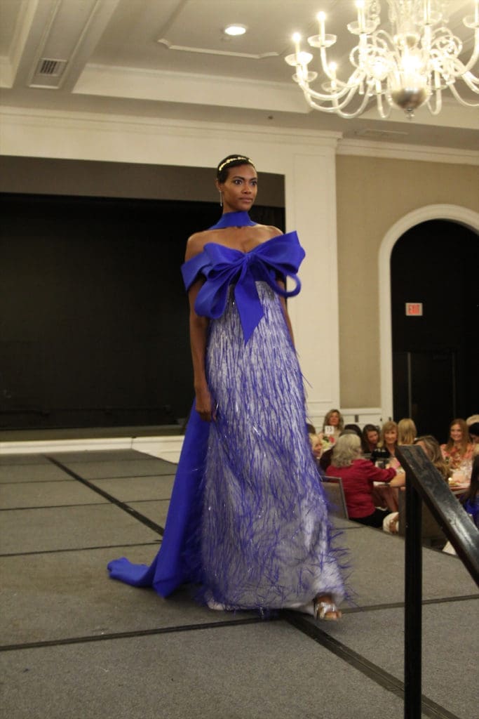 Nardos Fashion at the Dallas Symphony Orchestra League’s eighth annual Fashion Notes Design Award Luncheon and Style Show.  (Photo by Chuck Clark and Danny Campbell)