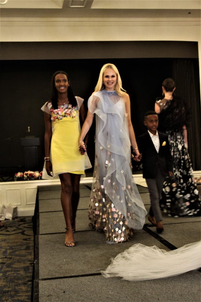 Nardos Fashion at the Dallas Symphony Orchestra League’s eighth annual Fashion Notes Design Award Luncheon and Style Show.  (Photo by Chuck Clark and Danny Campbell)