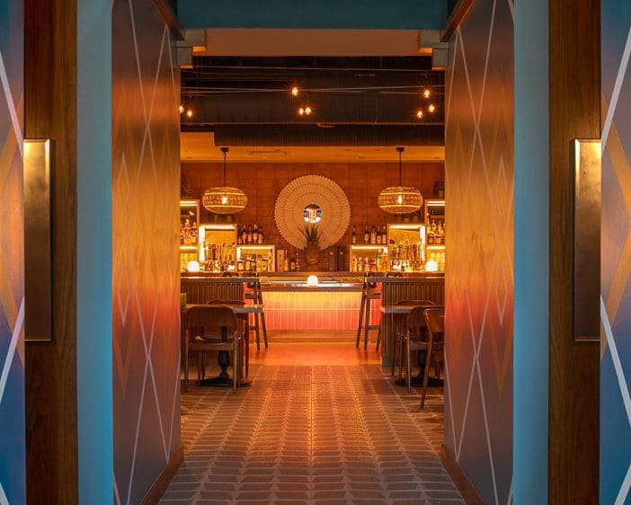 La Mina is located underneath the Drey Hotel at The Village and is meant to feel like a hideaway. (Courtesy)