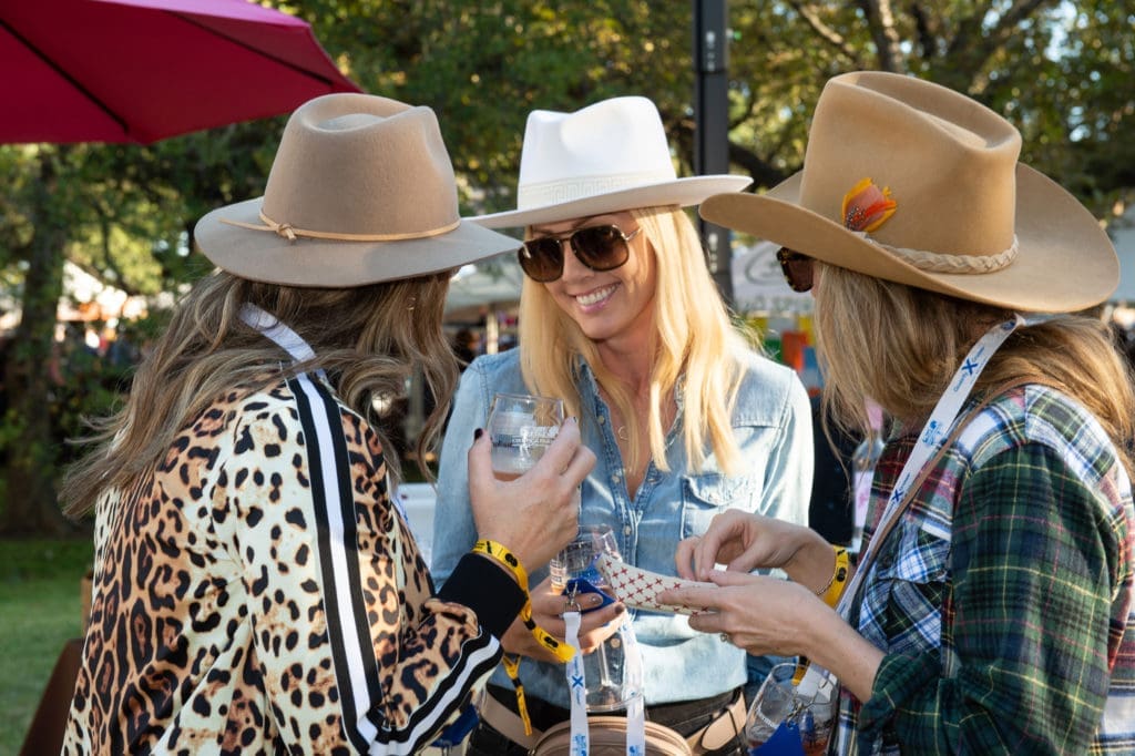 Guests ate and drank their way through the Village (Photography by Georgia Fiala). 