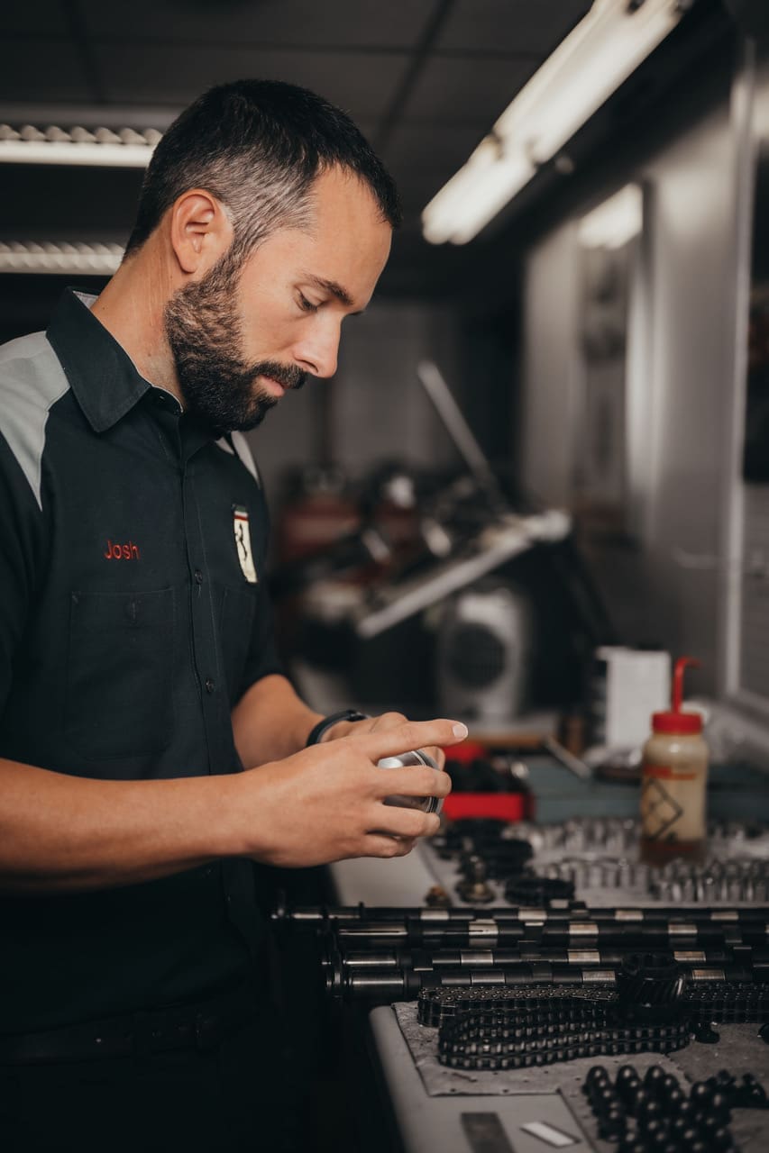 Josh Klug is one of the top Ferrari technicians in the world.