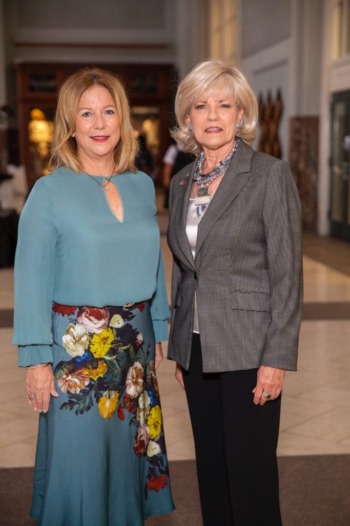 Dodi Willingham, Dorothy Nicholson at the Salvation Army of Greater Houston annual luncheon (Photo by Jenny Antill)
